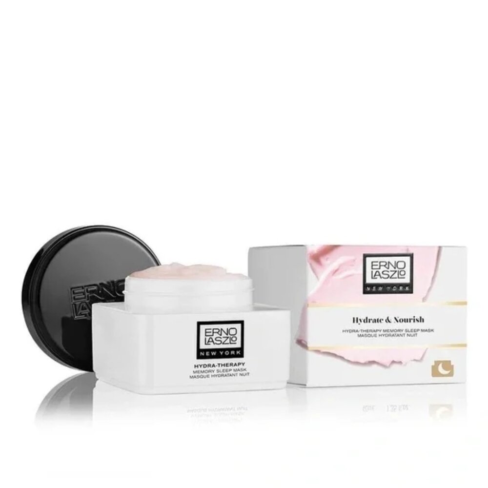 NIB Full Size Erno Laszlo Hydra-Therapy Memory Sleep Mask 1.35 fl oz
